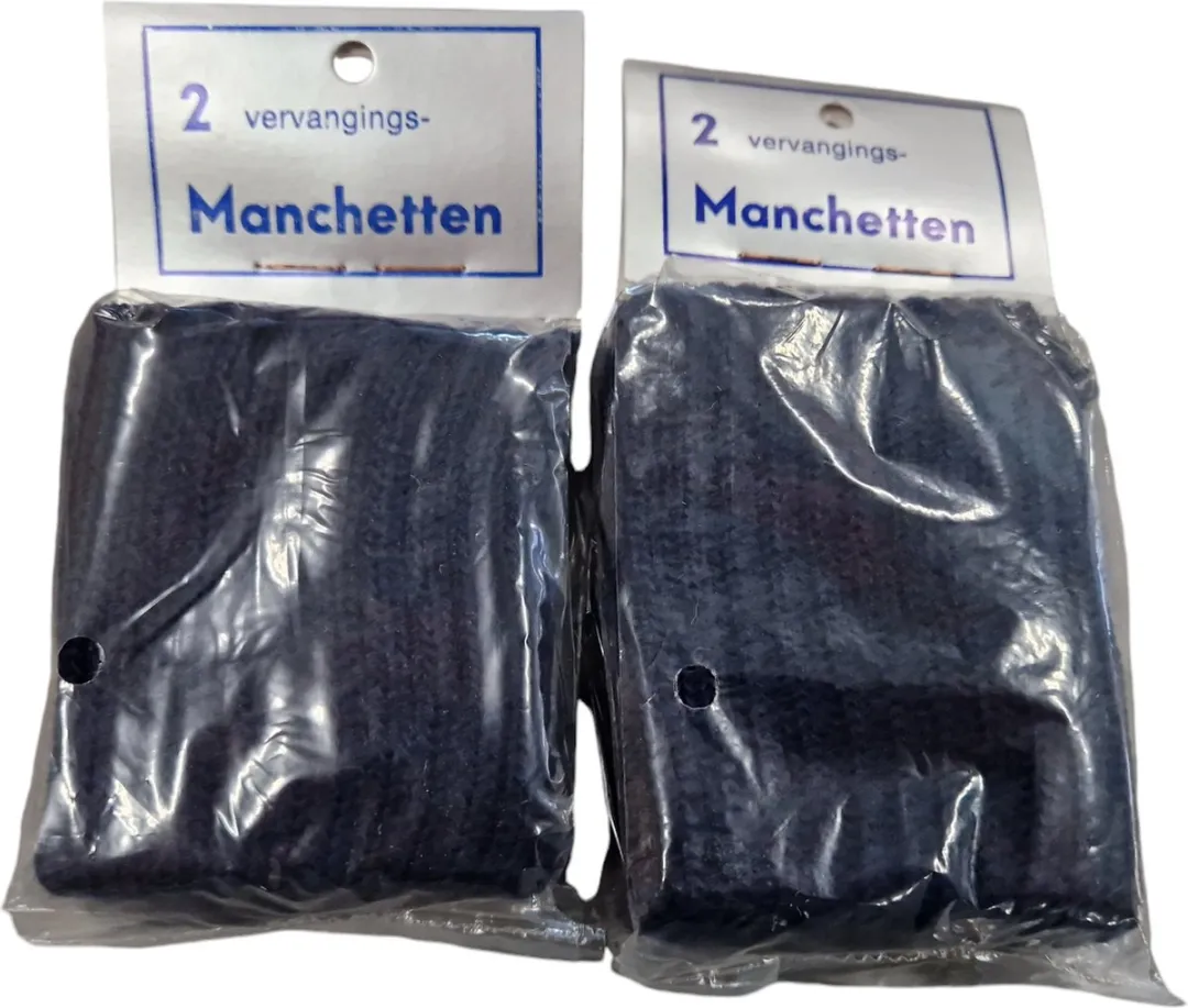 Scheepjes Vervangingsmanchetten Blauw