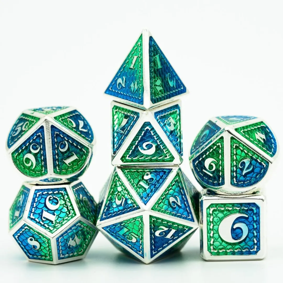 Lapi Toys D&D Metaal Polydice Set