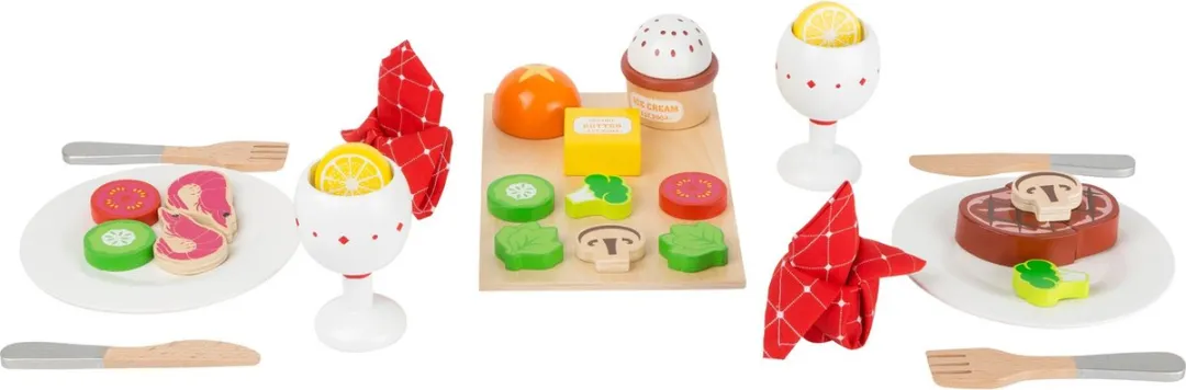 Small Foot Dinner Set - 30 Stuks Wit
