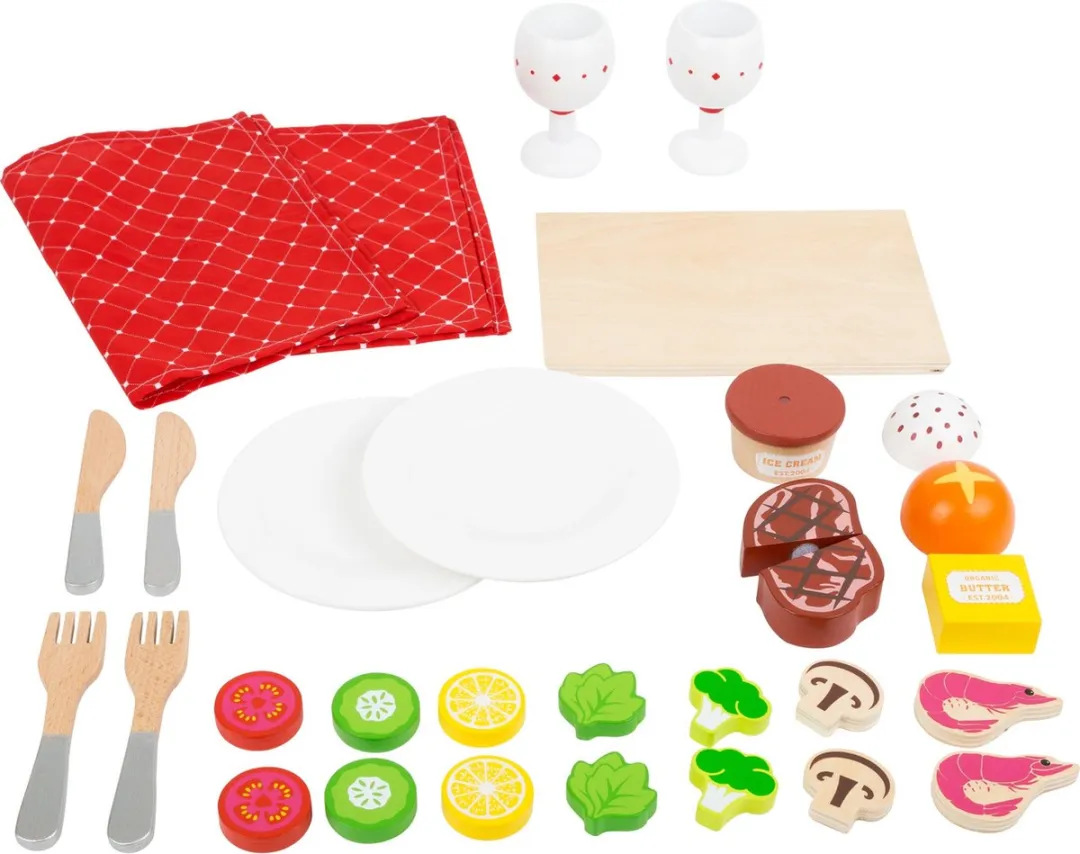 Small Foot Dinner Set - 30 Stuks Wit