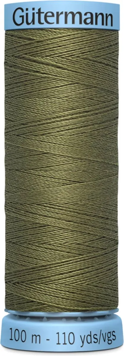 Gutermann Zijde Garen 100m - Zwart/Grijs/Wit