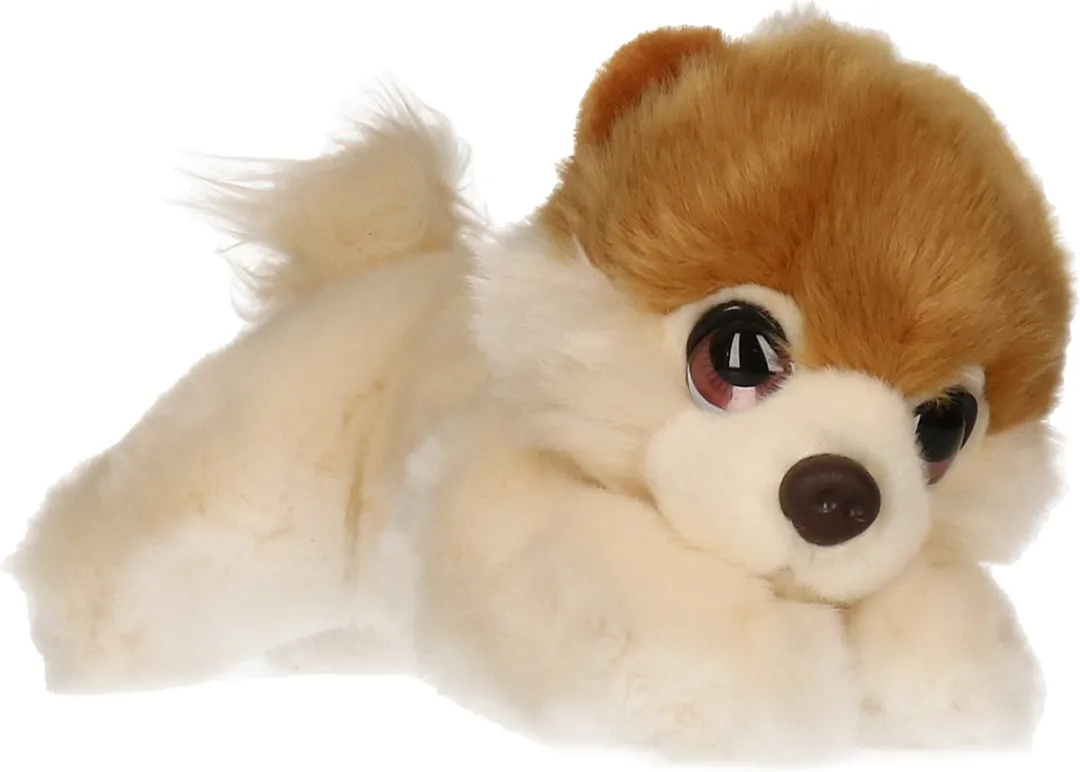 Keel Toys Pomeranian Knuffel - Lichtbruin/Beige 25cm