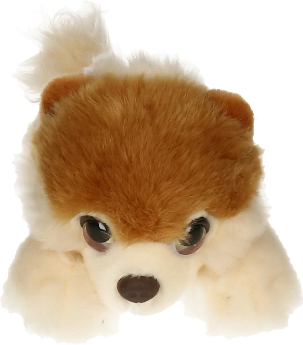 Keel Toys Pomeranian Knuffel - Lichtbruin/Beige 25cm