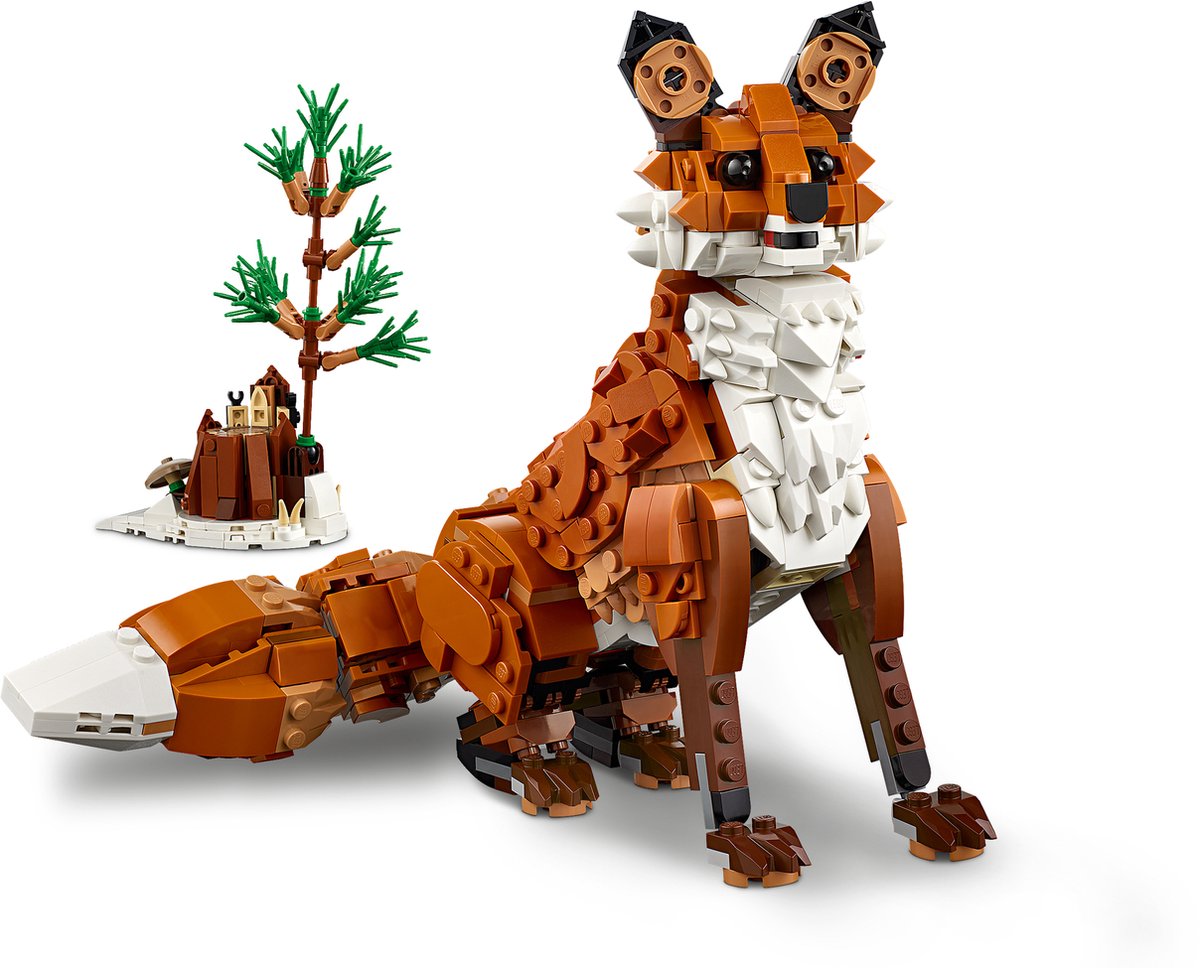 LEGO Creator 3in1 Bosdieren: Rode vos - 31154