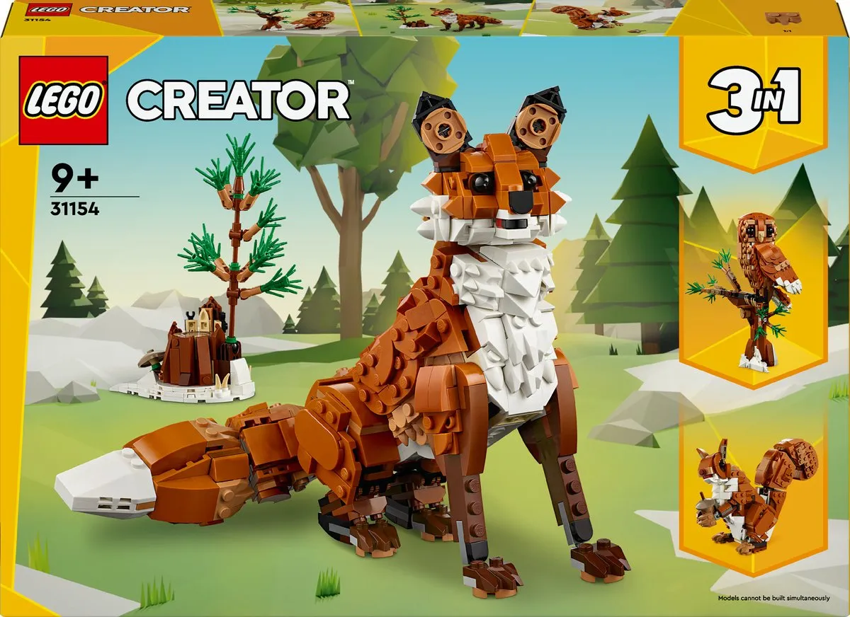 LEGO Creator 3in1 Bosdieren 31154