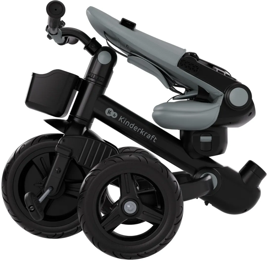KinderKraft AVEO 2 PLUS 6-in-1 Tricycle Grijs - afbeelding 6 van 6