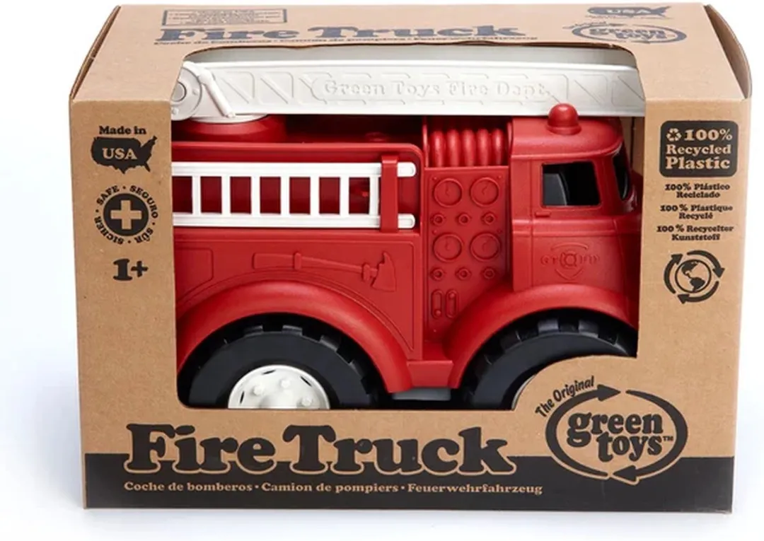 Green Toys Brandweerwagen FTK01R - Groen