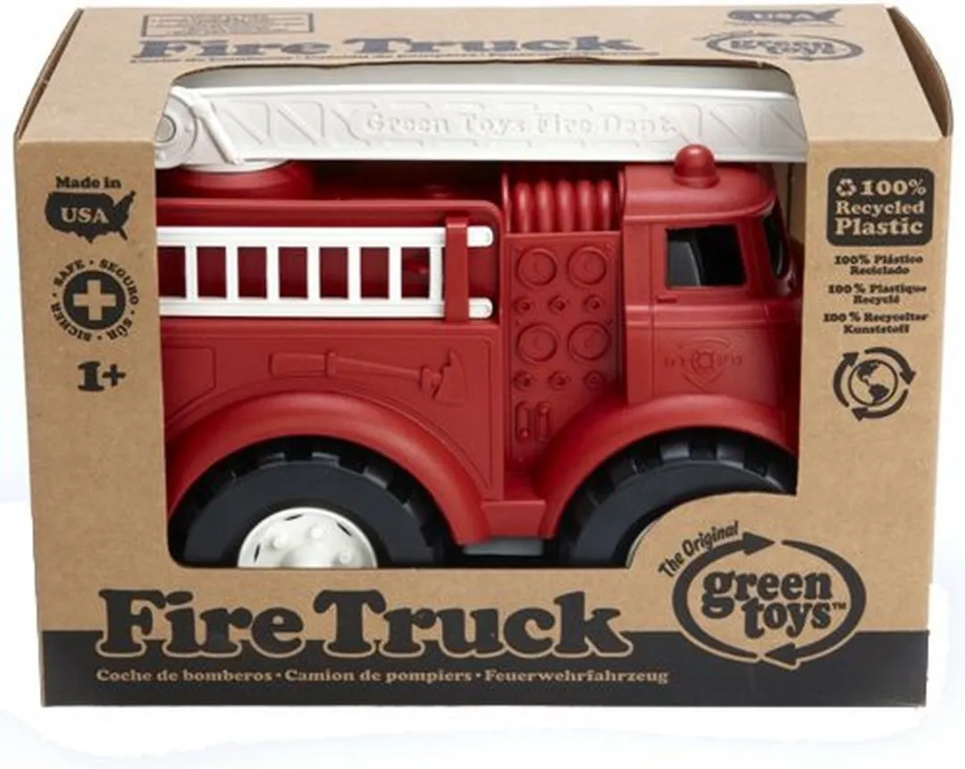 Green Toys Brandweerwagen FTK01R - Groen