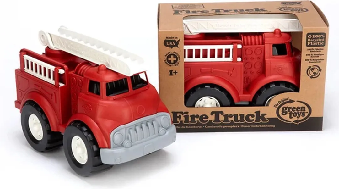 Green Toys Brandweerwagen FTK01R - Groen