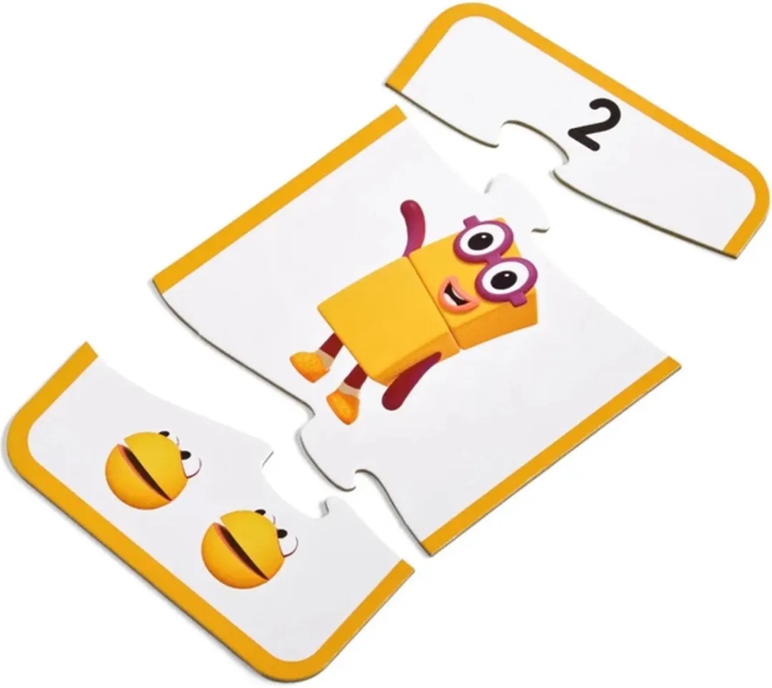 Learning Resources Number Blocks Puzzel Set 1000 Stuks - Multicolor