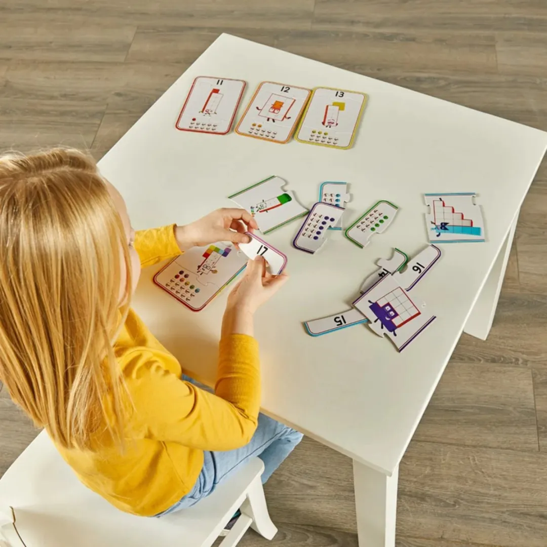 Learning Resources Number Blocks Puzzel Set 1000 Stuks - Multicolor