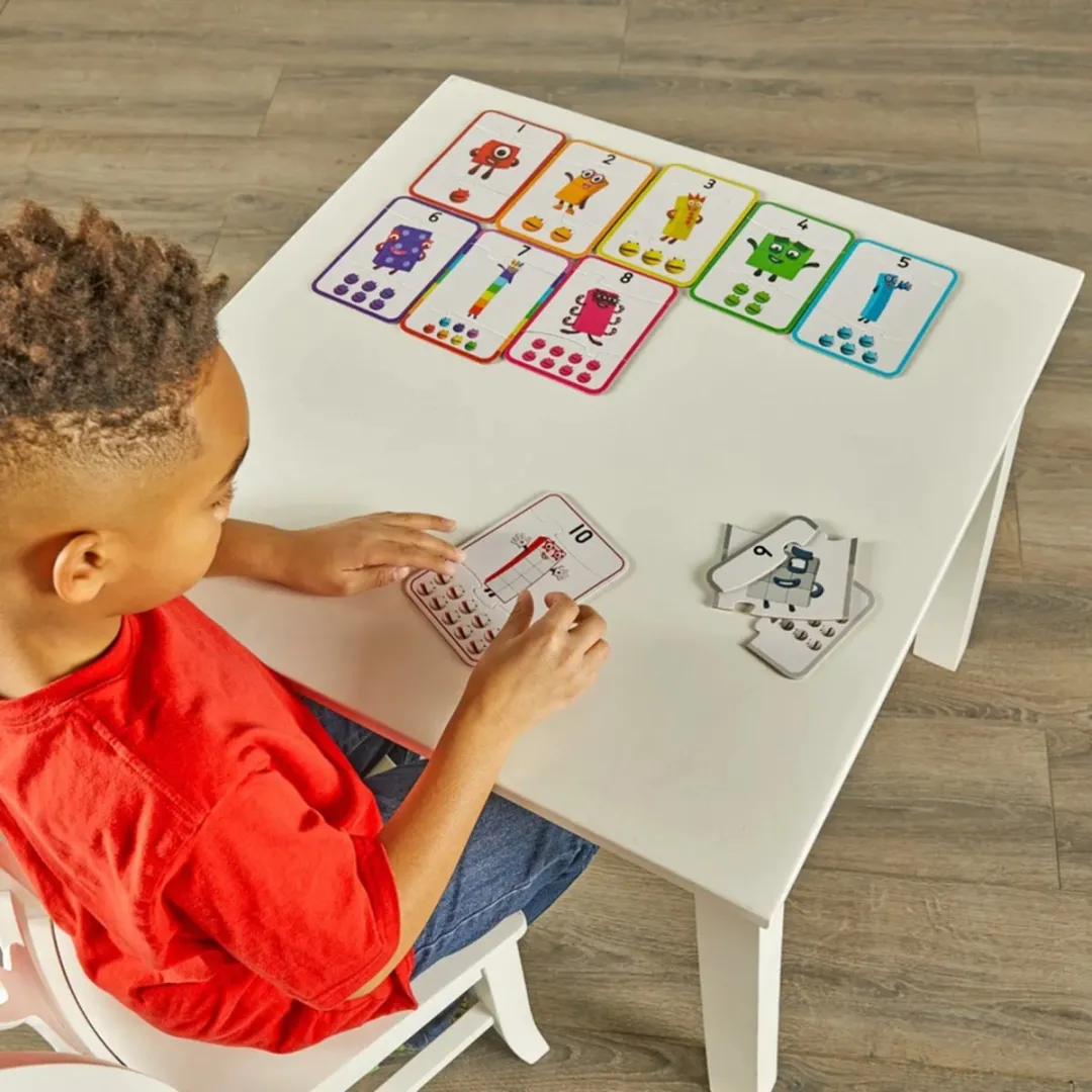 Learning Resources Number Blocks Puzzel Set 1000 Stuks - Multicolor