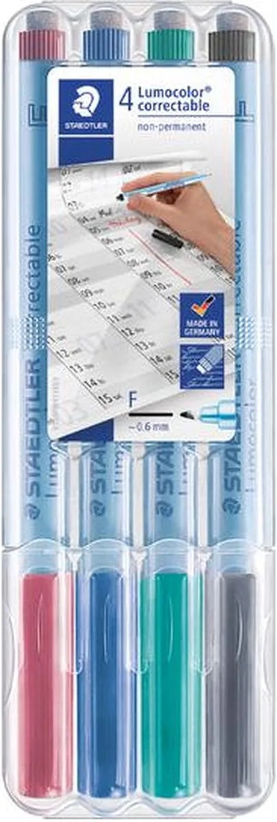 STAEDTLER Lumocolor 305 F Viltstiftset - 40 Stuks - Assorti