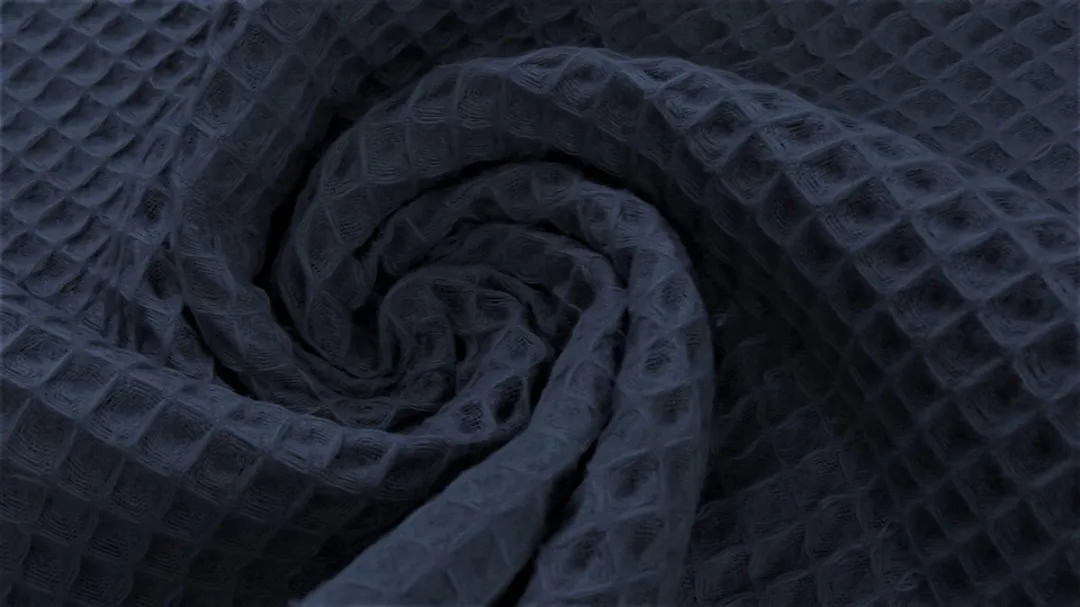 BINK Bedding Katoen Wafel Donkerblauw