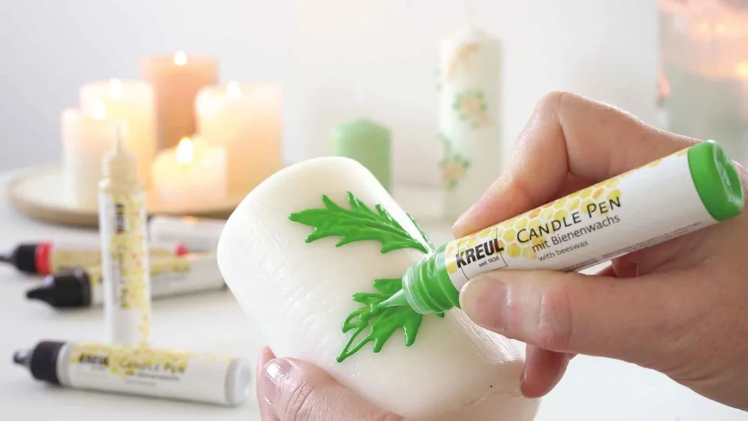 Kreul Winter Love Kandelaarrenset 6-delig - Bont kleurenpalet