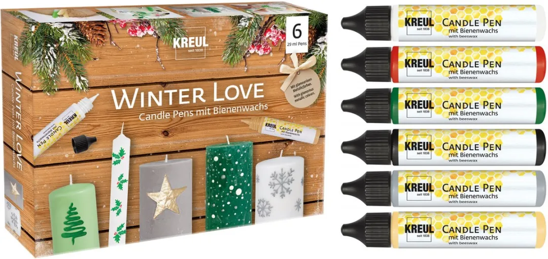 Kreul Winter Love Kandelaarrenset 6-delig