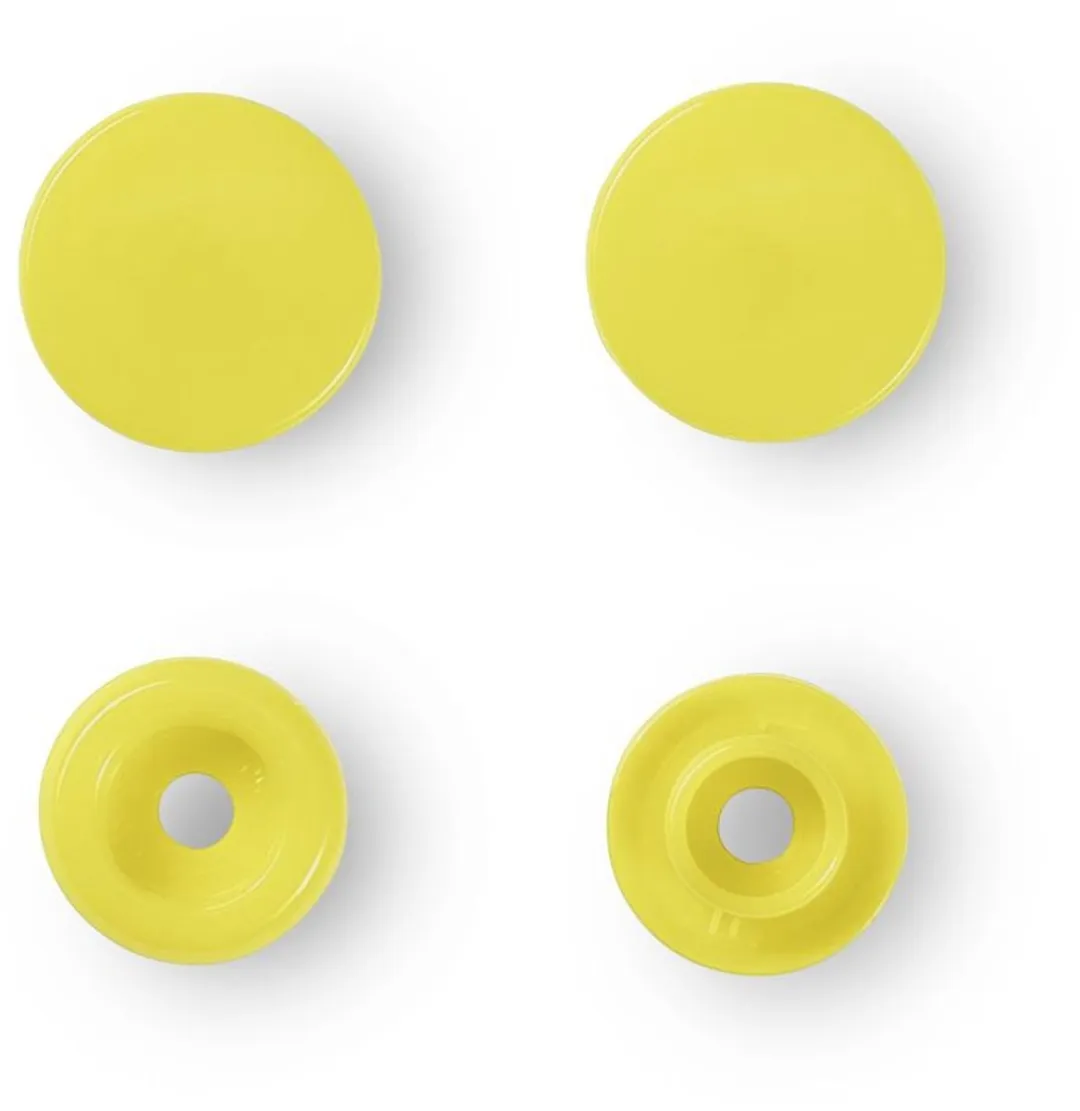 Prym Drukknoop ColorSnaps 12,4mm Lichtgeel - 30 Stuks