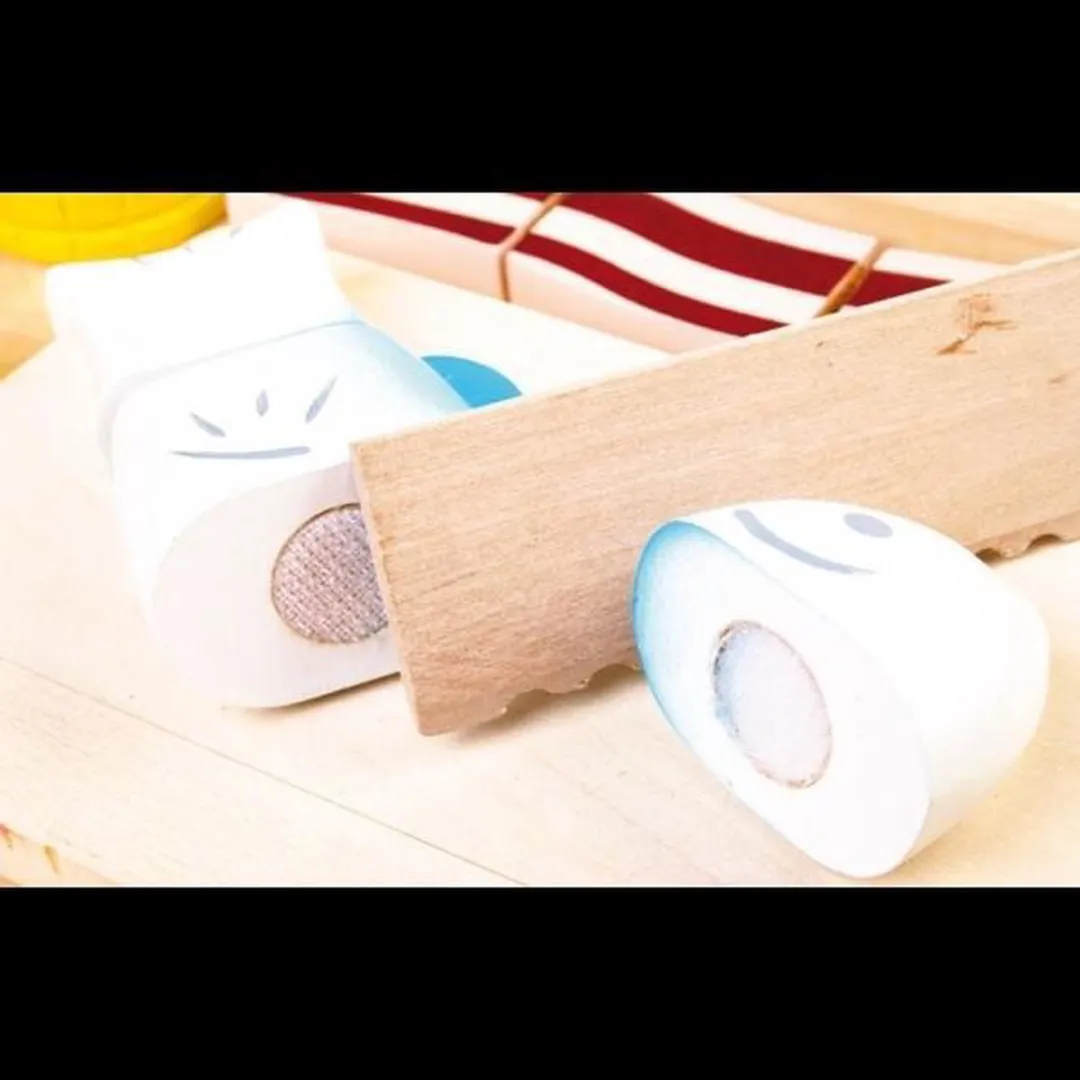 Small Foot Cuttable Gourmet Set Houten Snijset - Multi