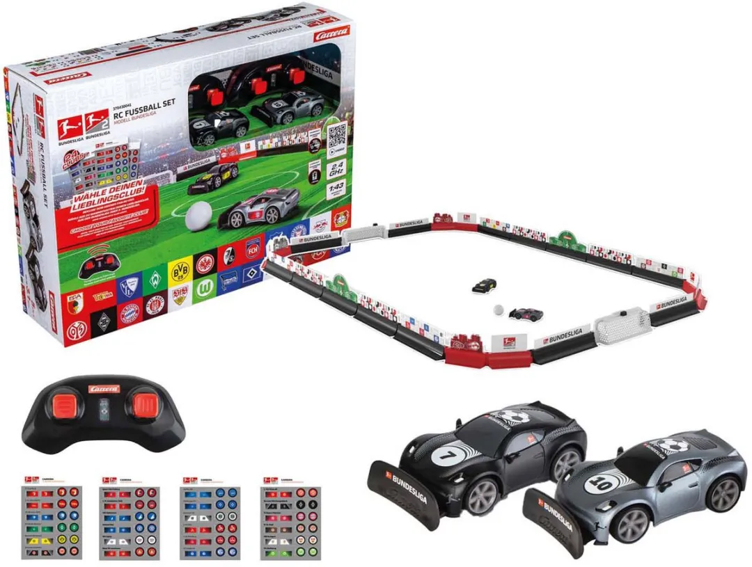 Carrera RC Bundesliga Voetbalset 1:43 - CAR370430041 - Multi