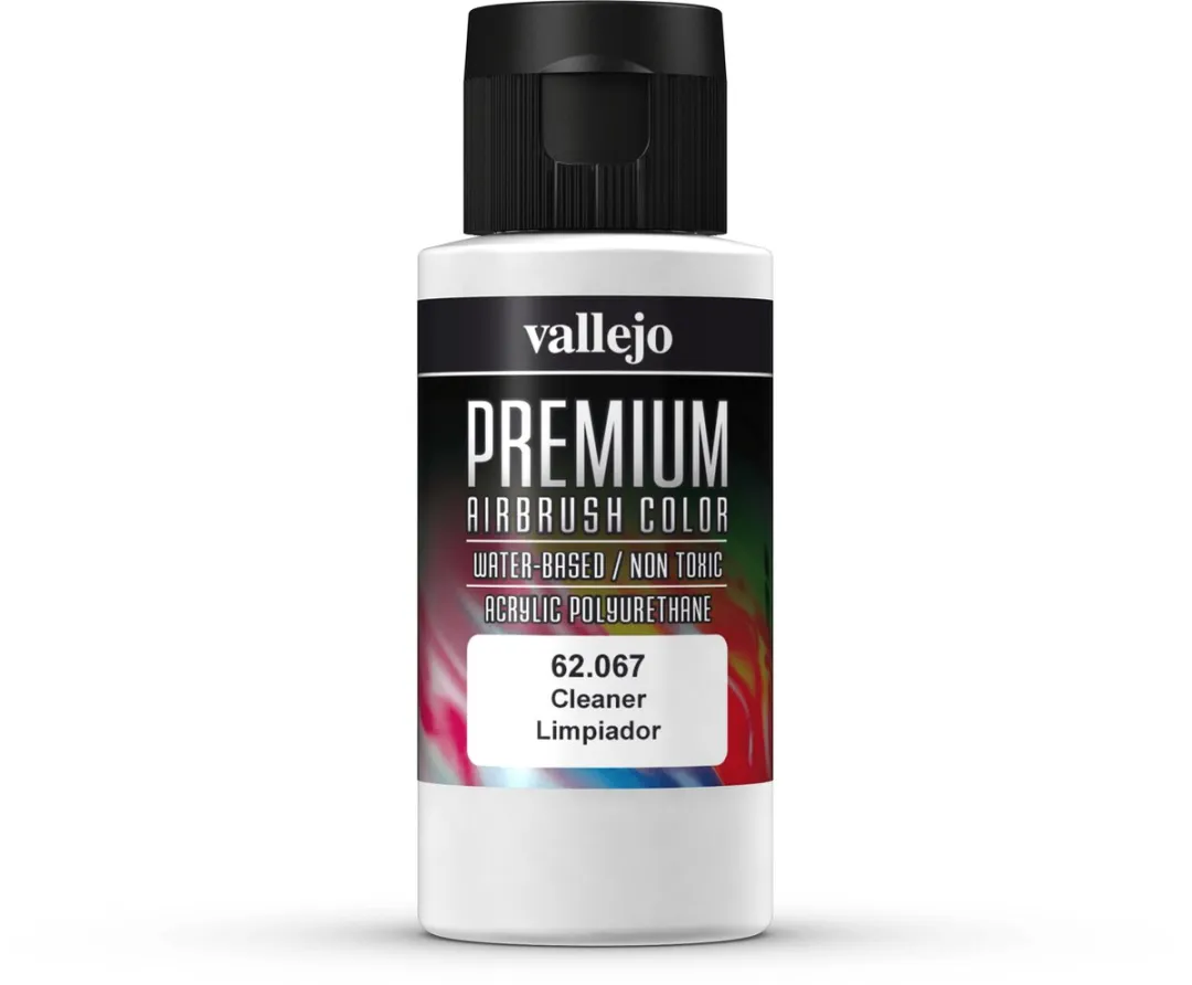 Vallejo Premium Airbrush Cleaner 60ml - Multi