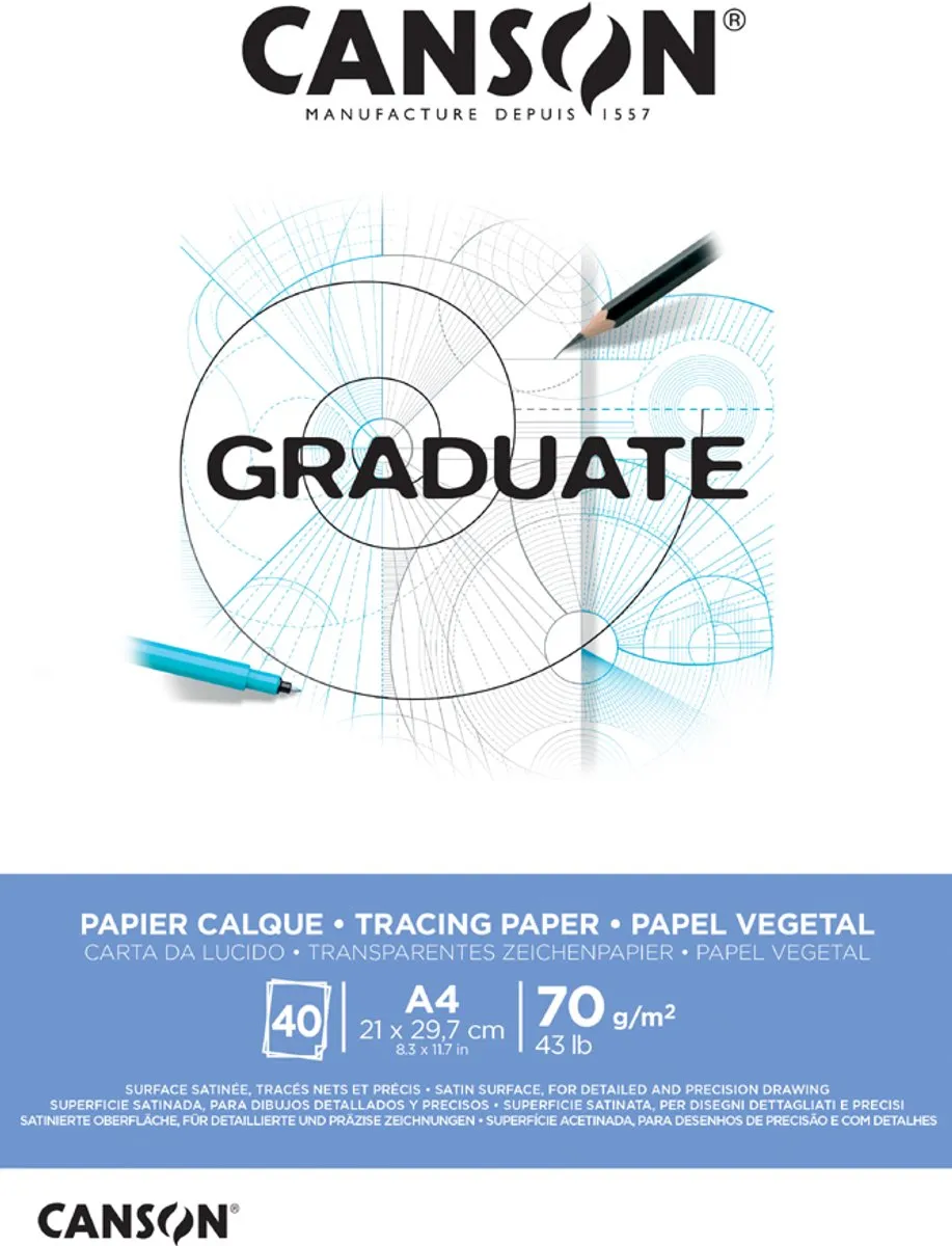 Canson Transparantpapier A4 70 g/m²