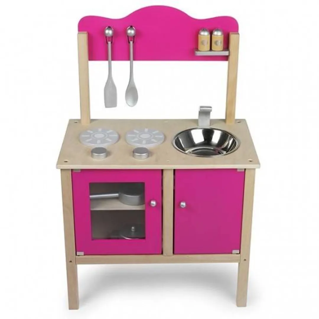 Simply for Kids Houten Keuken - Roze