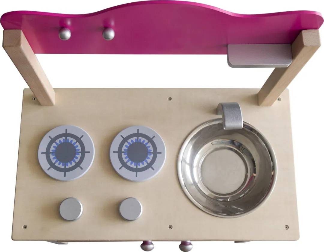 Simply for Kids Houten Keuken - Roze