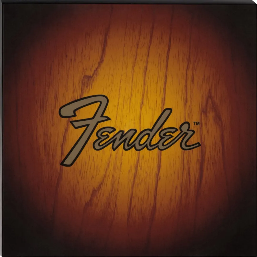 Fender Sunburst Turntable Coaster Set