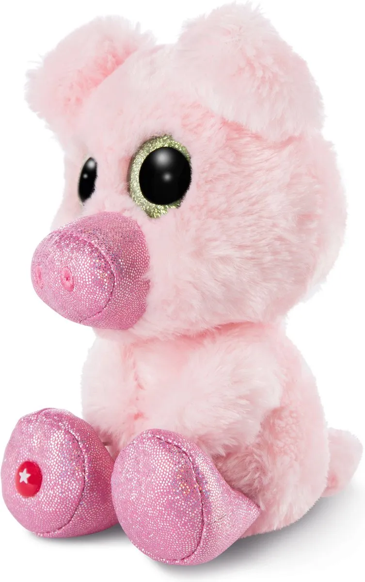 Nici Knuffel Glubschis Varken Junior 15cm - Roze