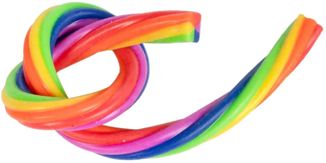 Toi-Toys Regenboog Rekbaar Touw