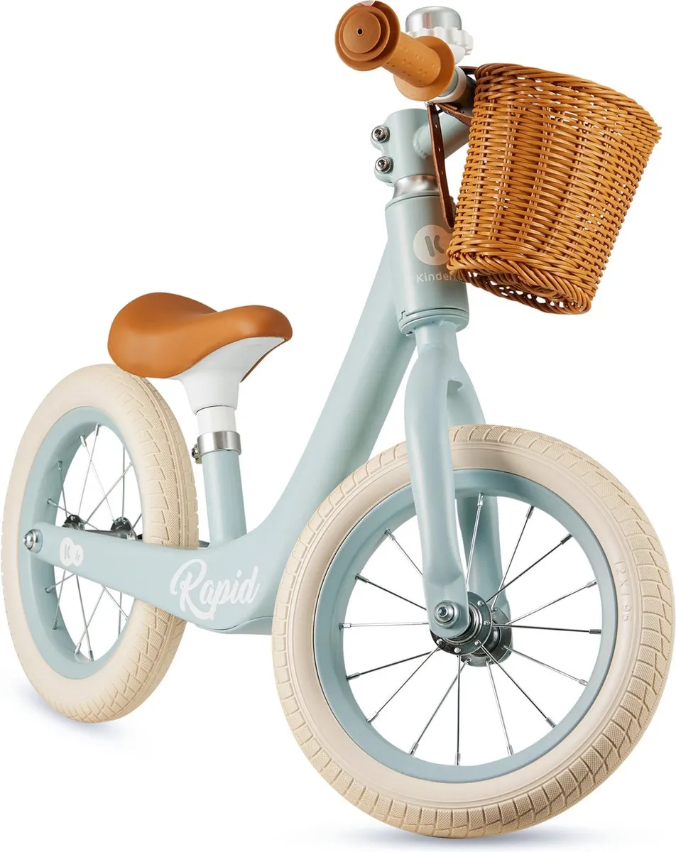 KinderKraft RAPID 2 Loopfiets Magnesium 30cm - Blauw