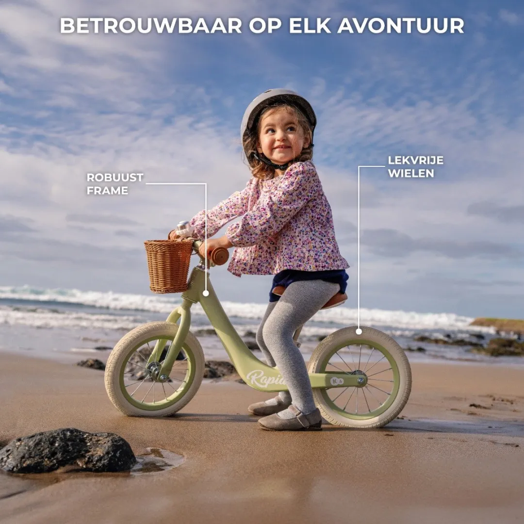 KinderKraft RAPID 2 Loopfiets Magnesium 30cm - Blauw