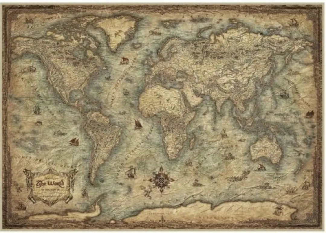Educa Plattegrond Puzzel 3000 Onderdelen - 6 Spelers