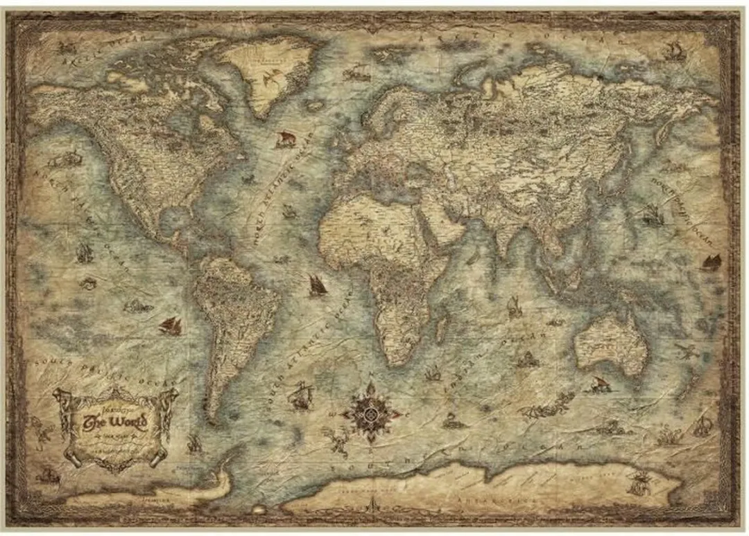 Educa Plattegrond Puzzel 3000 Onderdelen - 6 Spelers