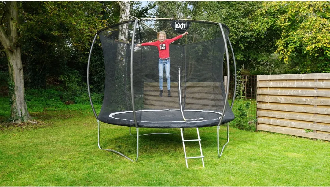 EXIT Toys Black Edition Trampoline 244cm - Zwart