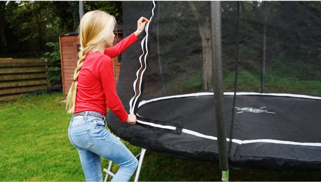 EXIT Toys Black Edition Trampoline 244cm - Zwart
