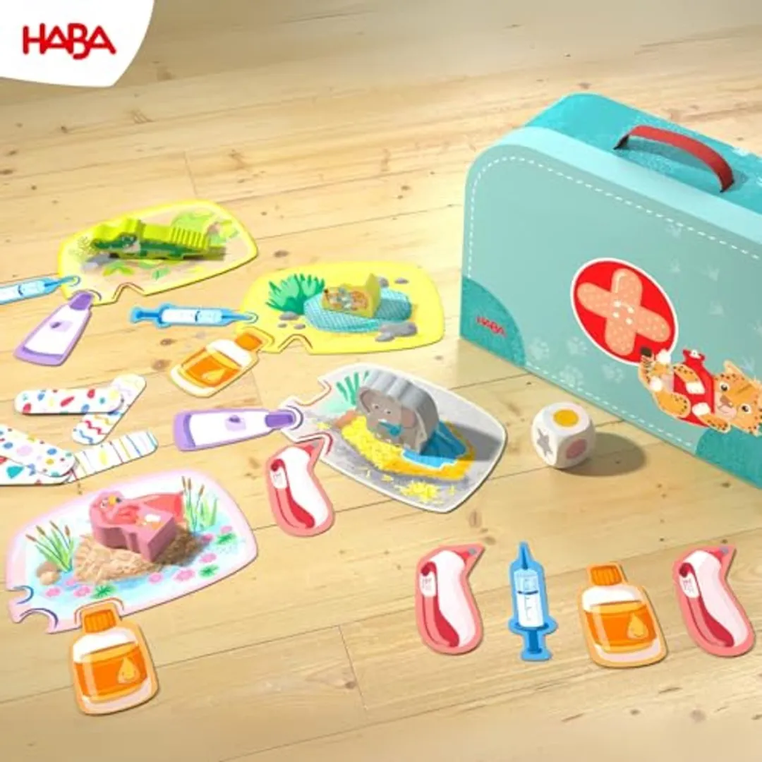 Haba Mes premiers jeux Les bobos des animaux - Dierenverzorgingspel - 2-6 spelers