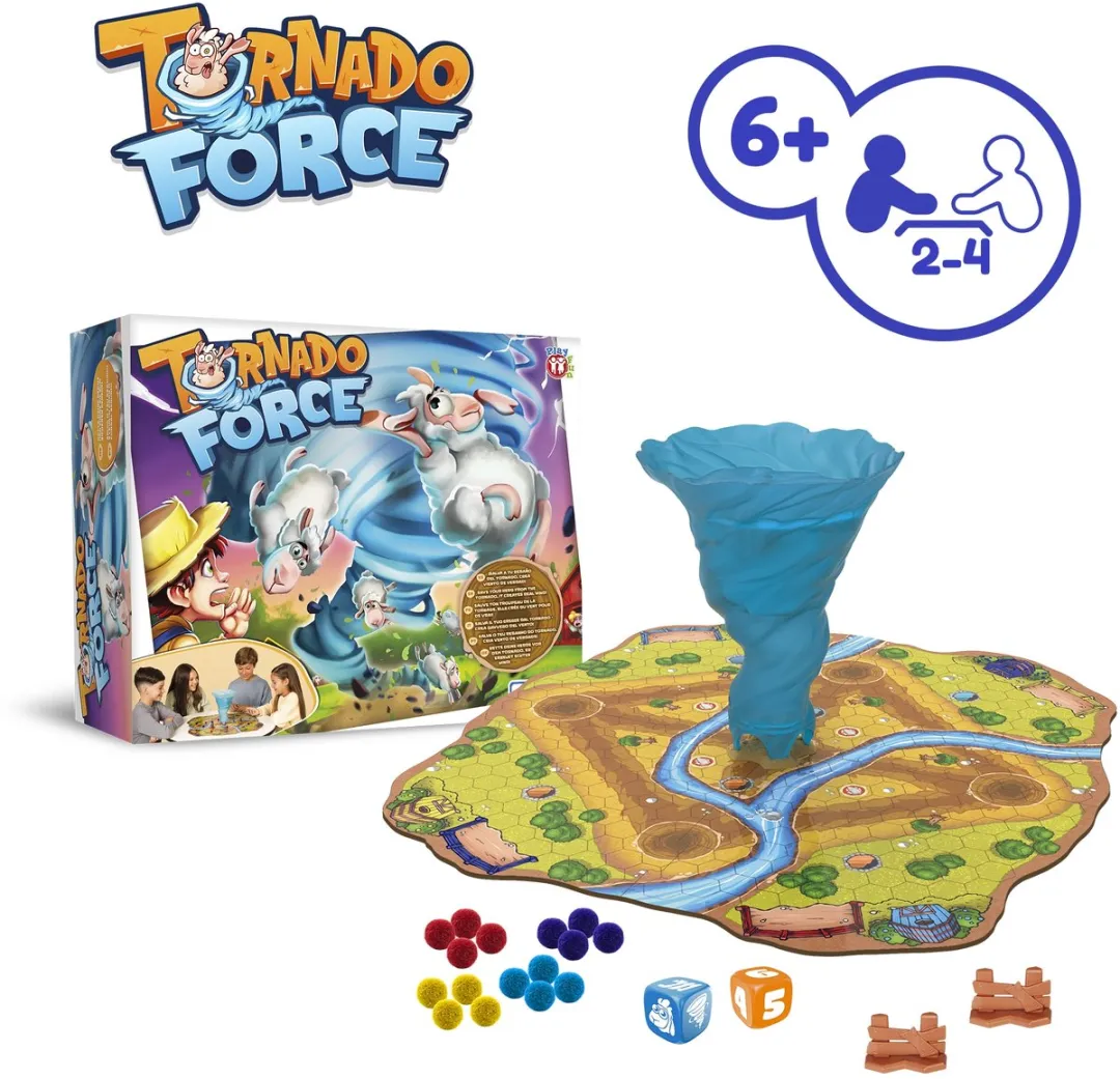 Imc Toys Tornado Force Bordspel - 2-4 Spelers - afbeelding 6 van 6