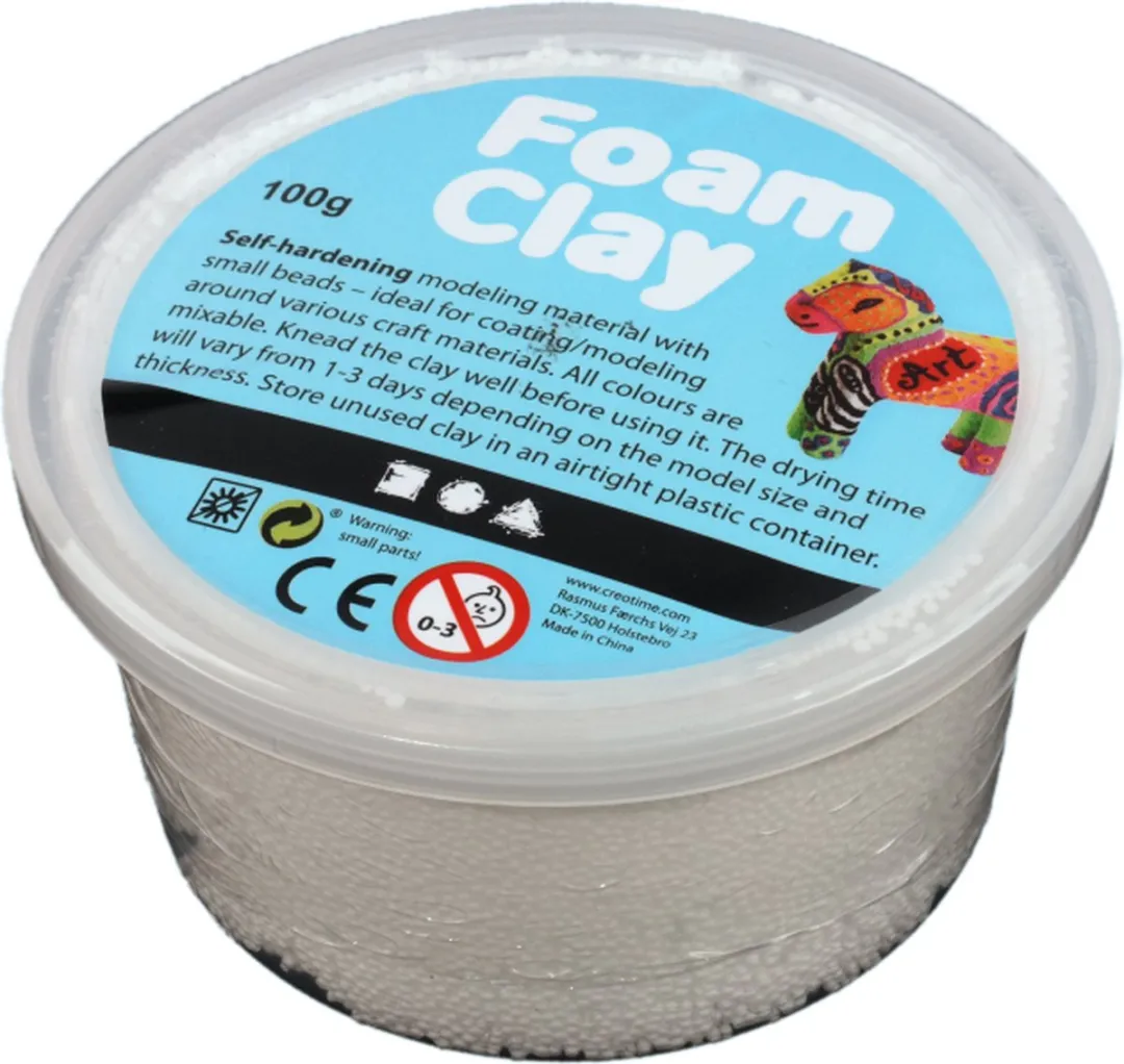 Foam Clay Boetseermateriaal Multicolor 100g