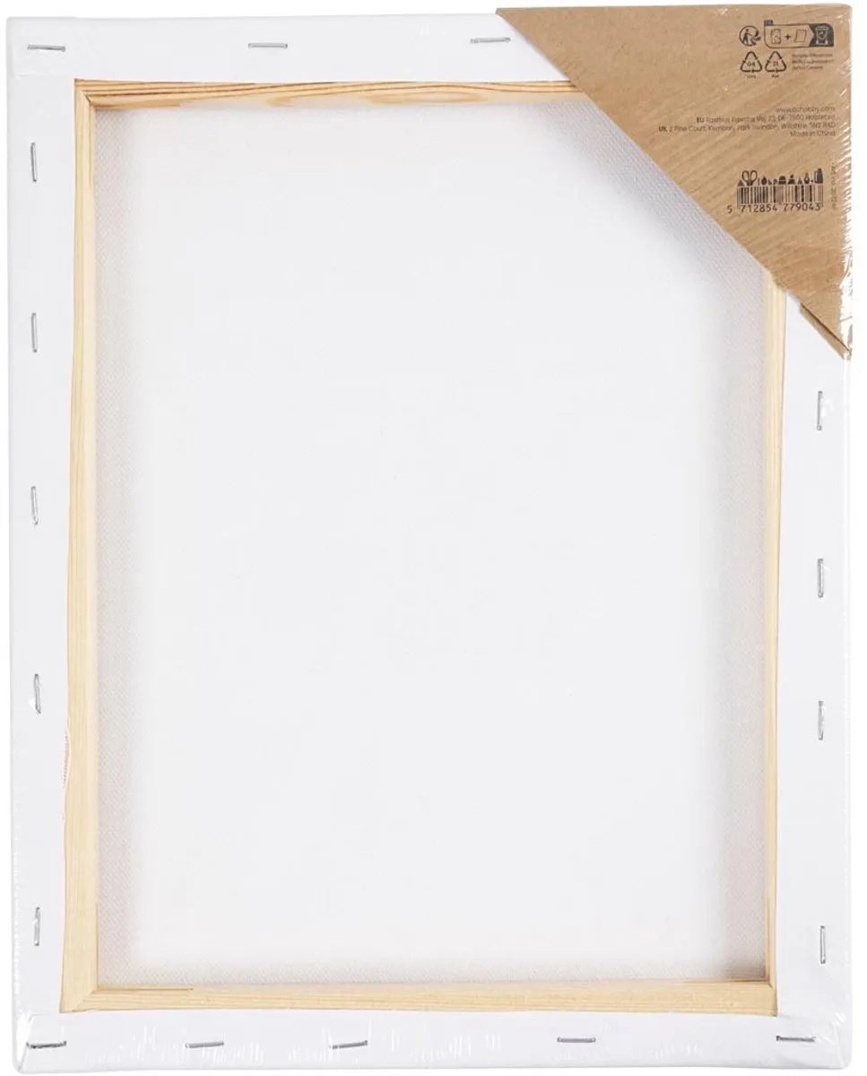 Creativ Company Schildercanvas Rozen 24x30cm - Multicolor