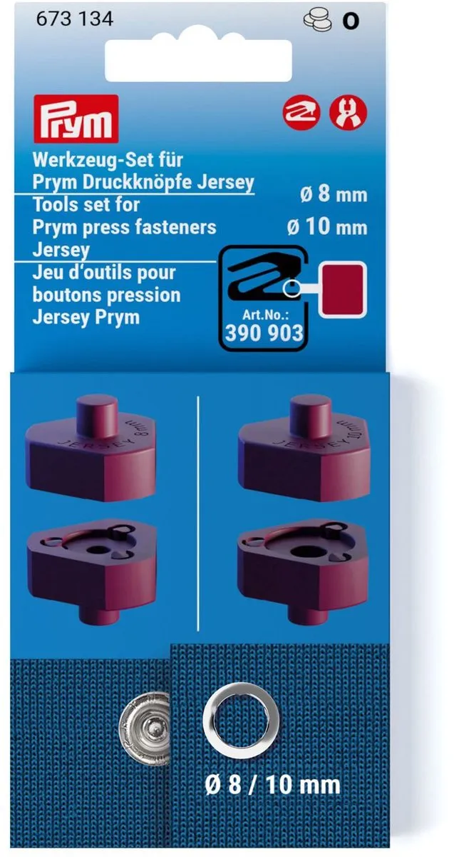 Prym Gereedschapset Drukknopen 8+10mm