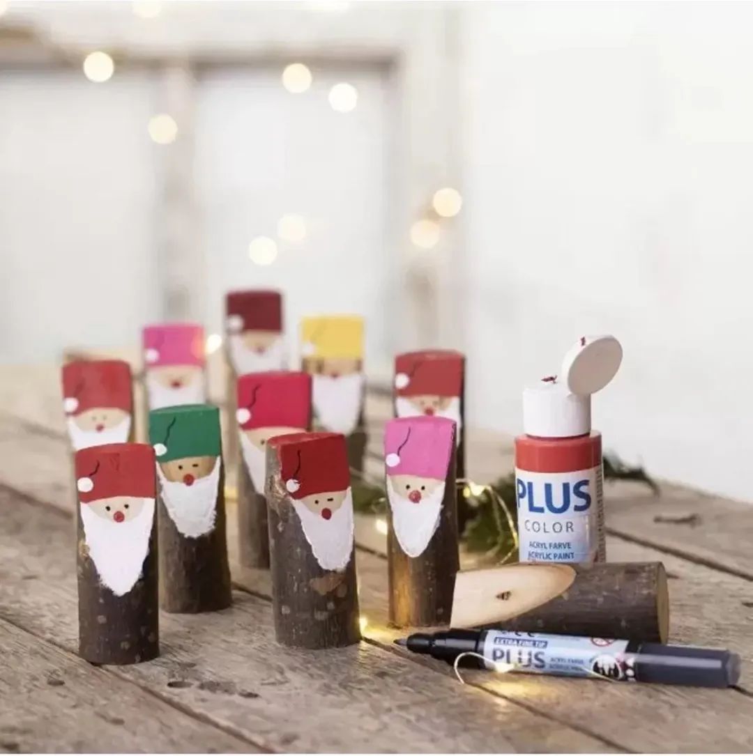 Creativ Company Decoratieve Boomstam - 4 Stuks Naturel