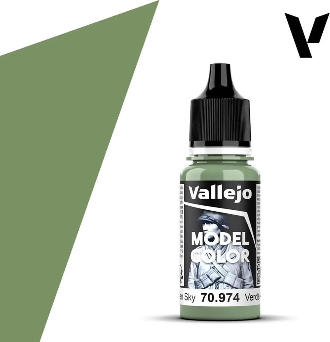 Vallejo Model Color Green Sky Acrylverf 17ml