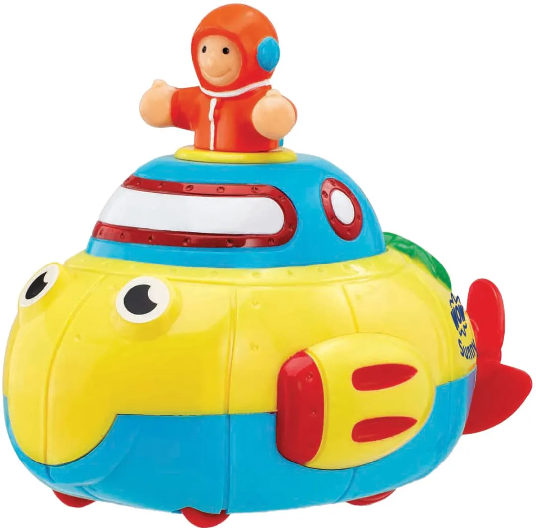 WOW Toys Sunny Submarine WW 03095 Speelgoedvoertuig - Meerkleurig