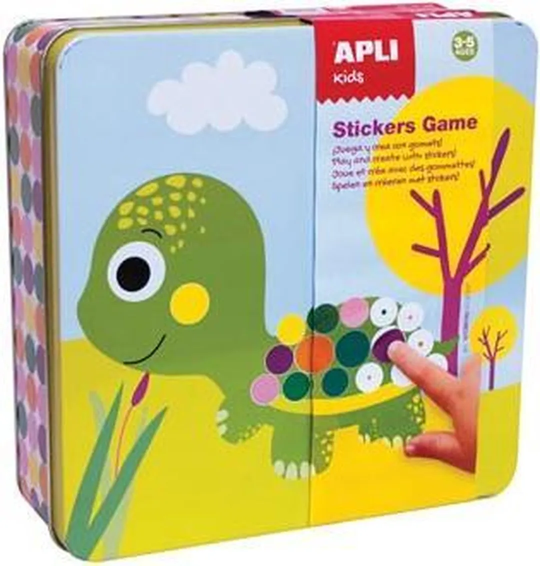 Apli Kids Schildpad Stickerspel