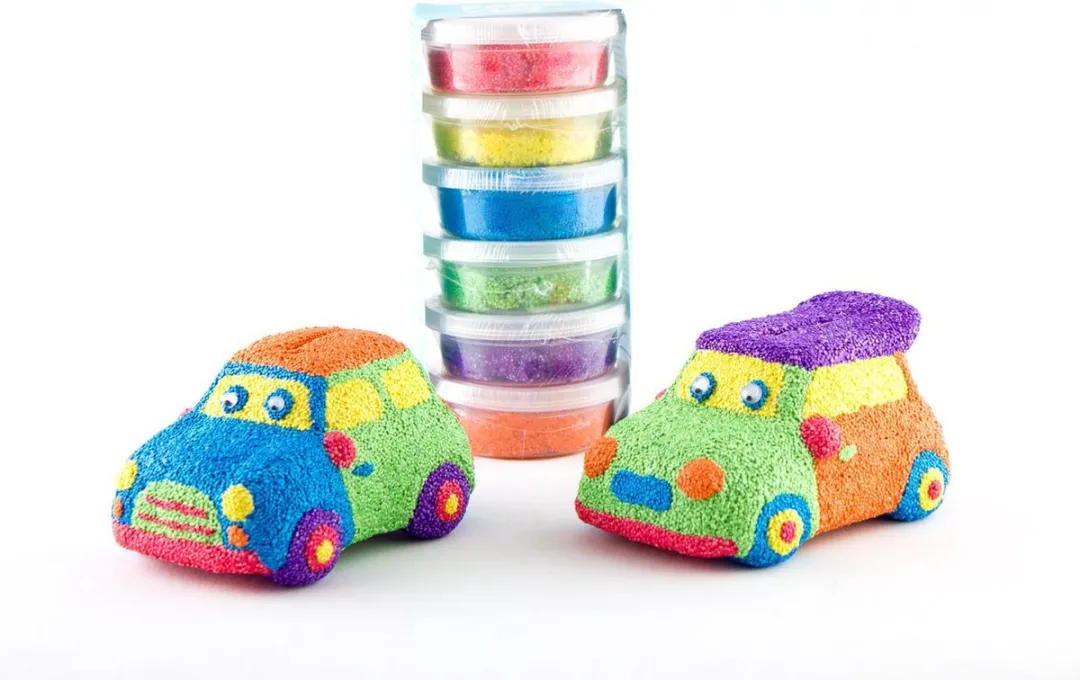 Foam Clay Auto Knutselpakket Metallic Kleuren