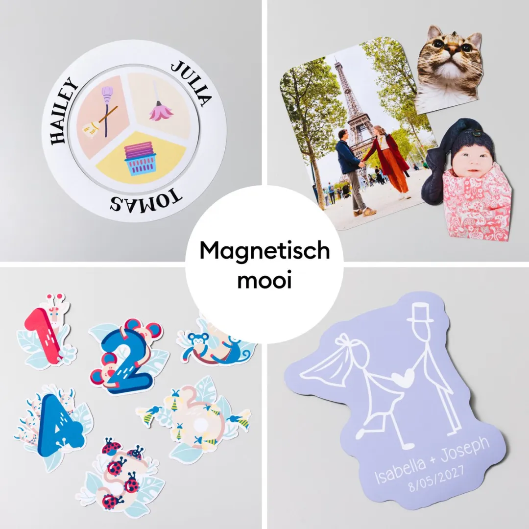 Cricut Printbare Magneetvellen A4 - 3 Stuks Wit