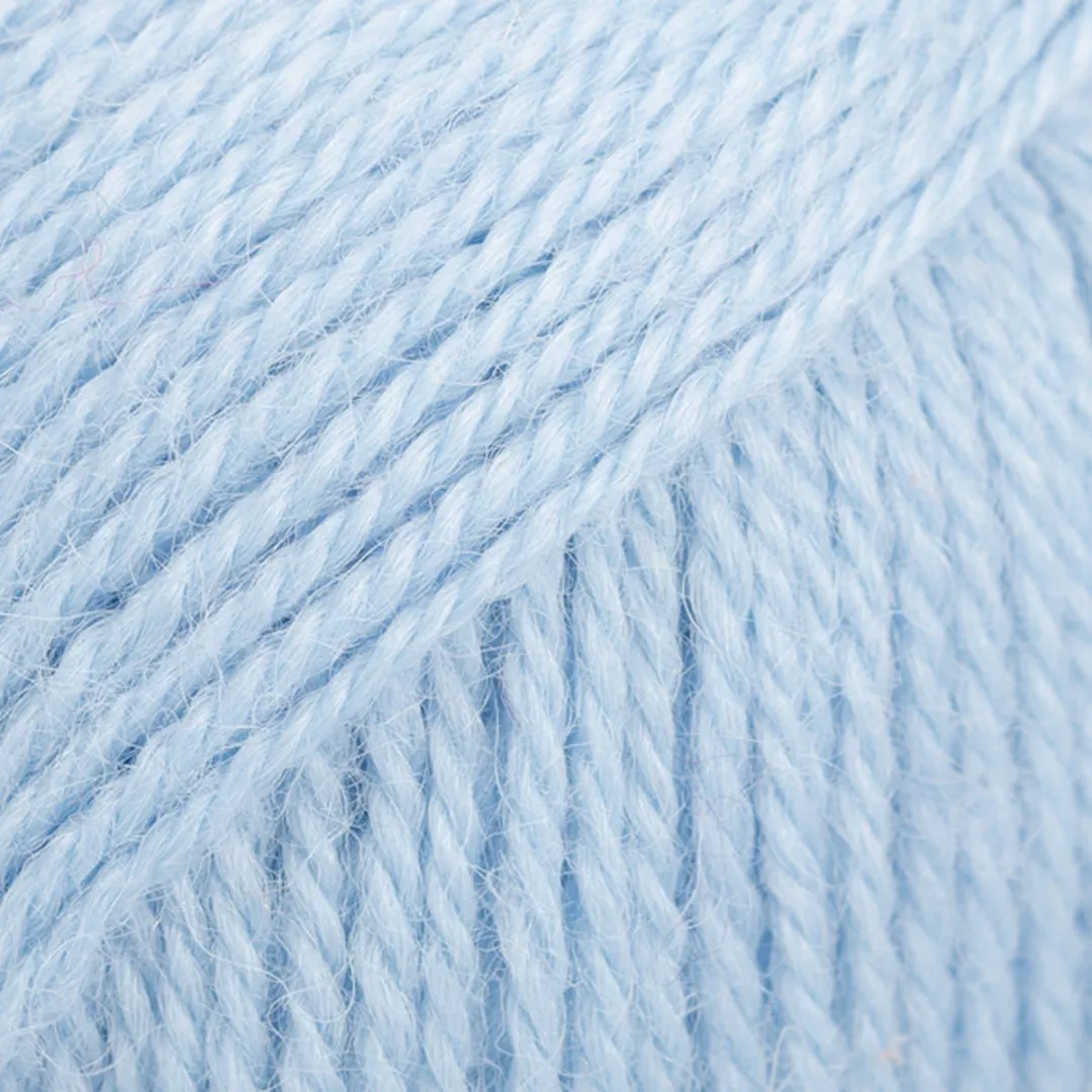 Drops Alpaca Uni Colour Lichtblauw Wolgaren