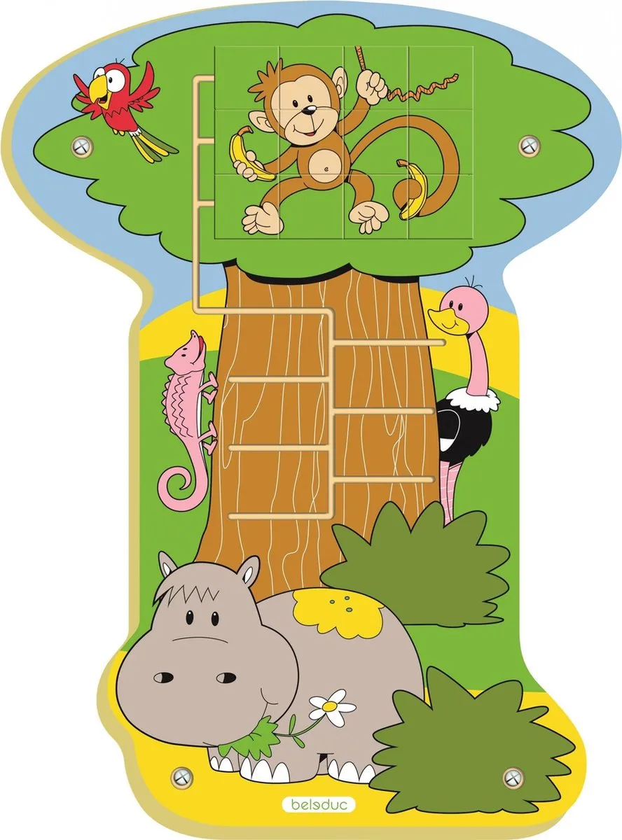 Beleduc Wand-element Jungle Aap