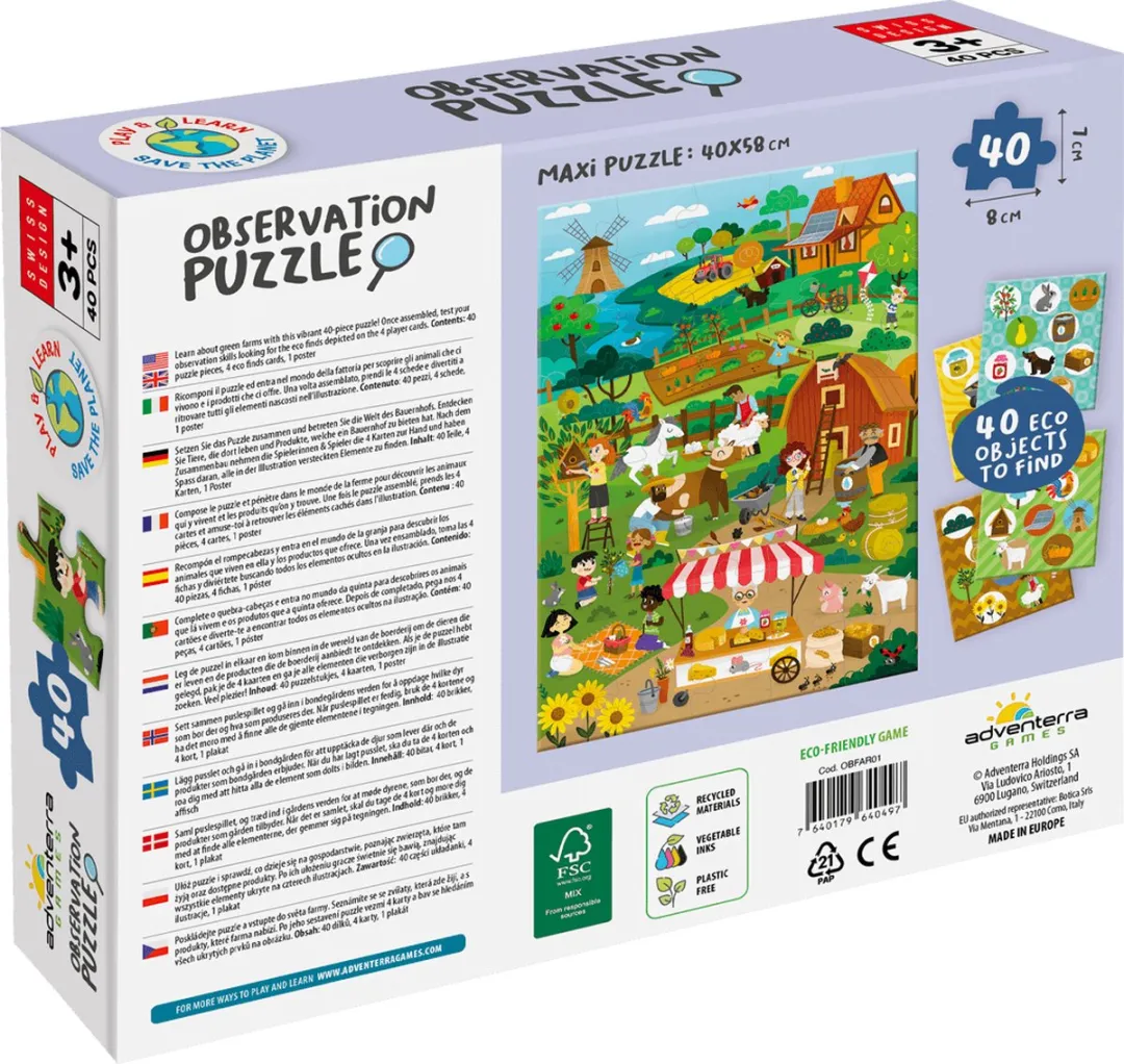 Adventerra Games - Observation Puzzle Farm
